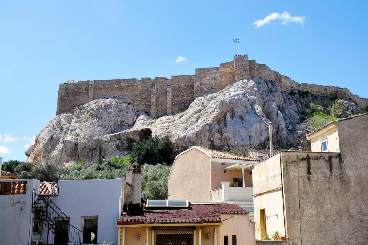 Historic Plaka Lägenhet Aten Exteriör bild