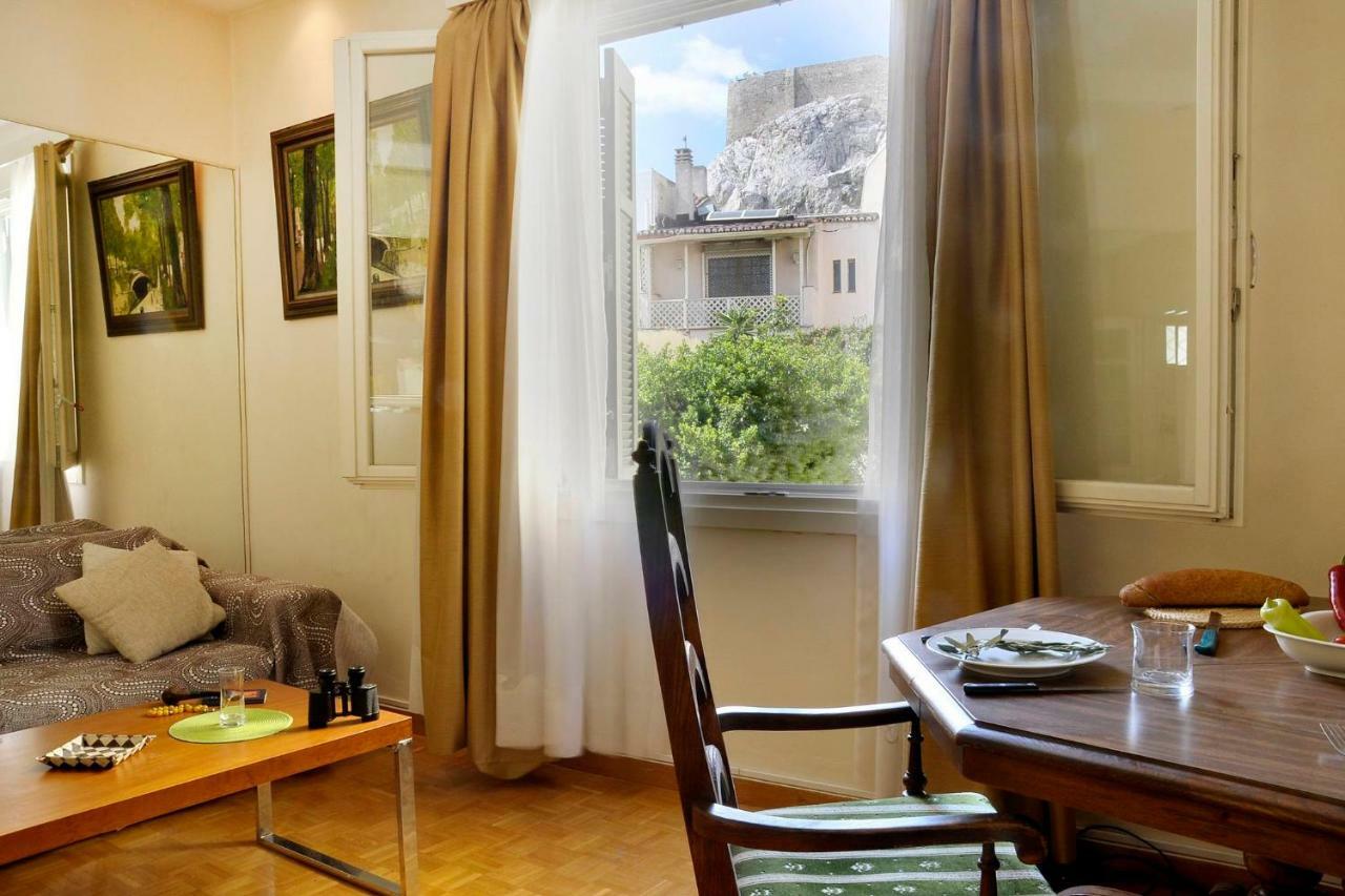 Historic Plaka Lägenhet Aten Exteriör bild